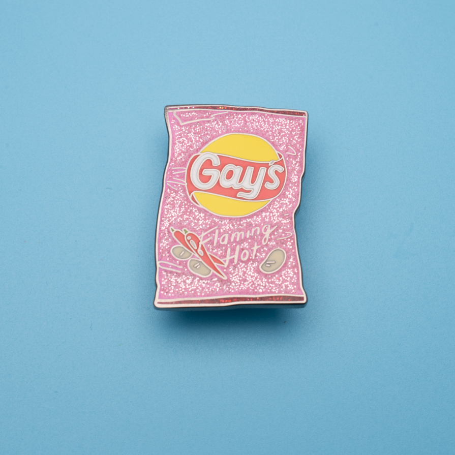Gays Chips - Flaming Hot Pin