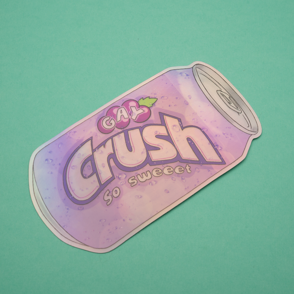 Gay CRUSH Sticker - MUKA
