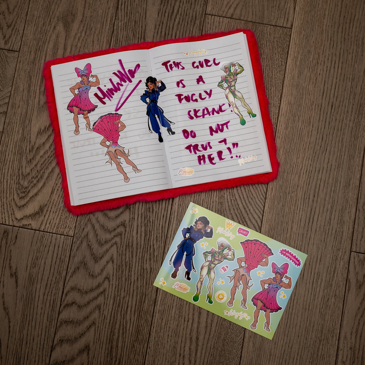 MW x M Minhi Sticker Sheet - MUKA