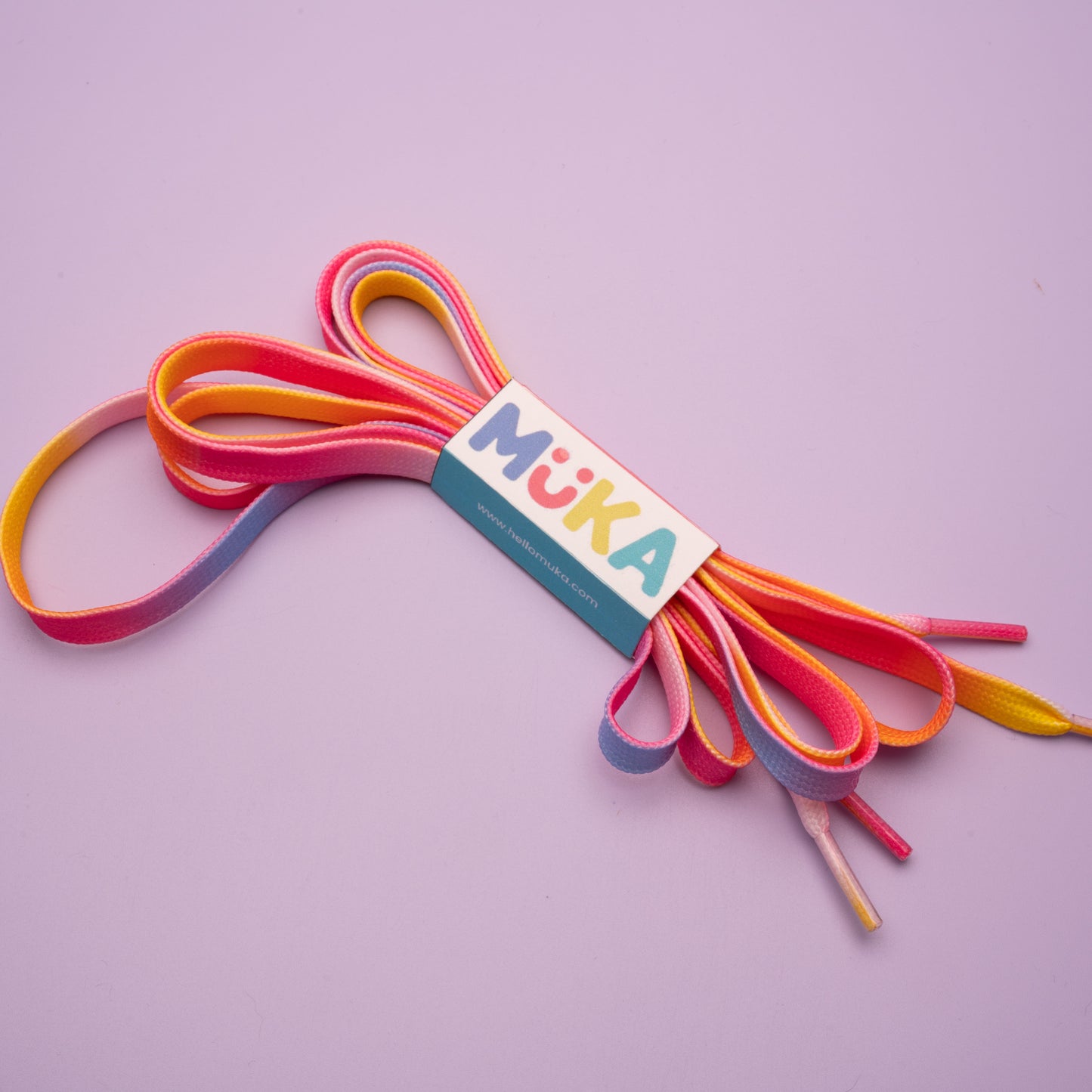 Shoelaces Rainbow Multi Colour