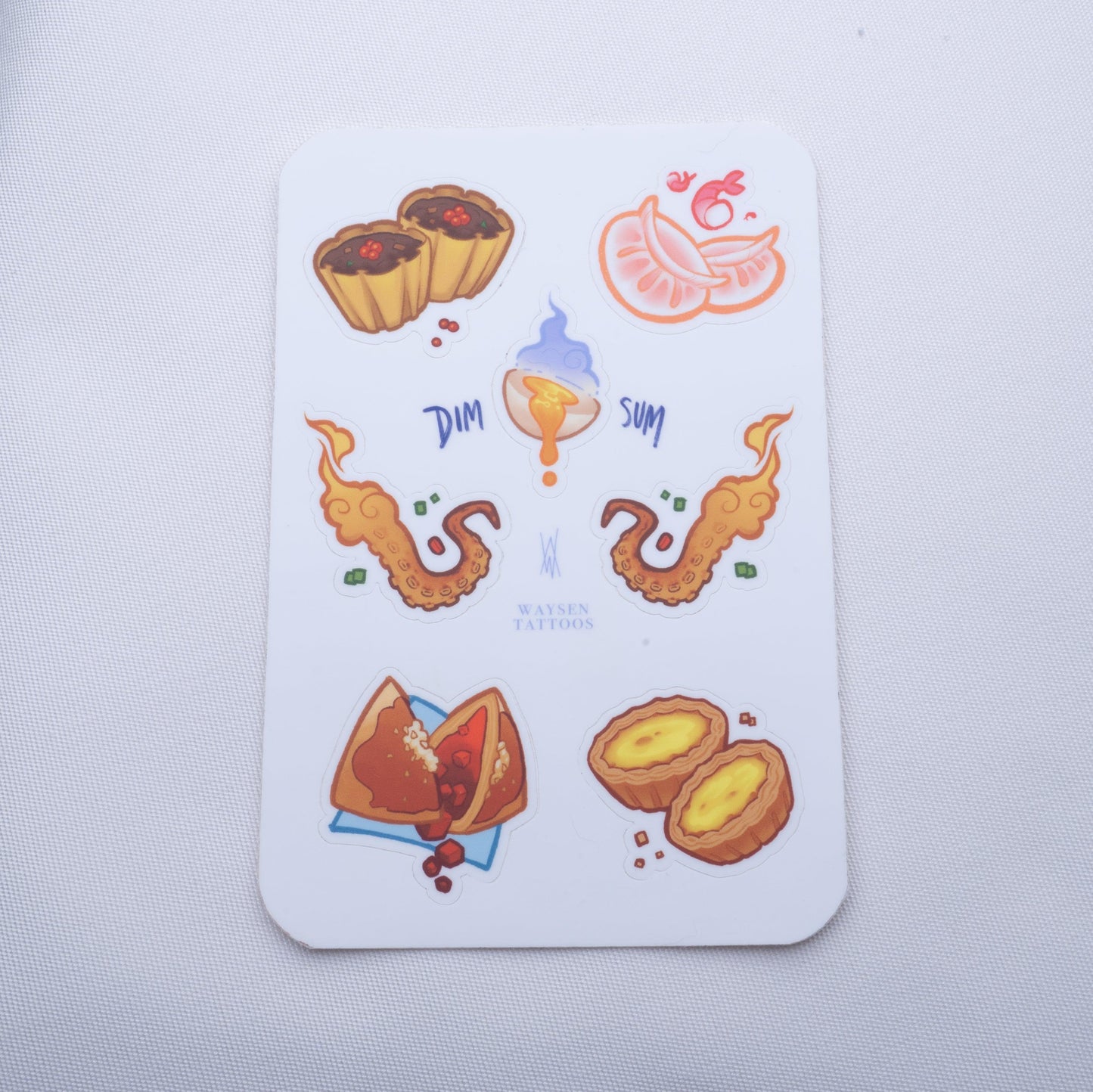 Dimsum Buffet Sticker Sheet - MUKA
