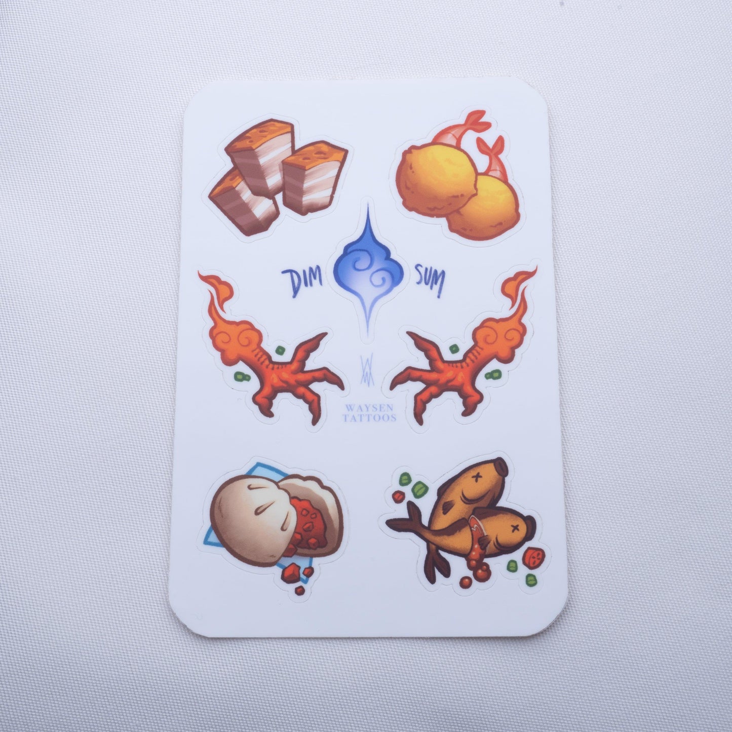 Dimsum Buffet Sticker Sheet - MUKA