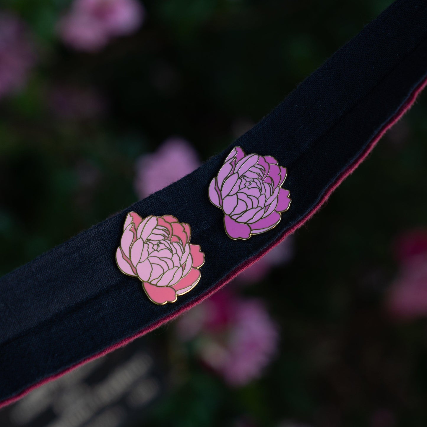 Peony Enamel Pin - MUKA