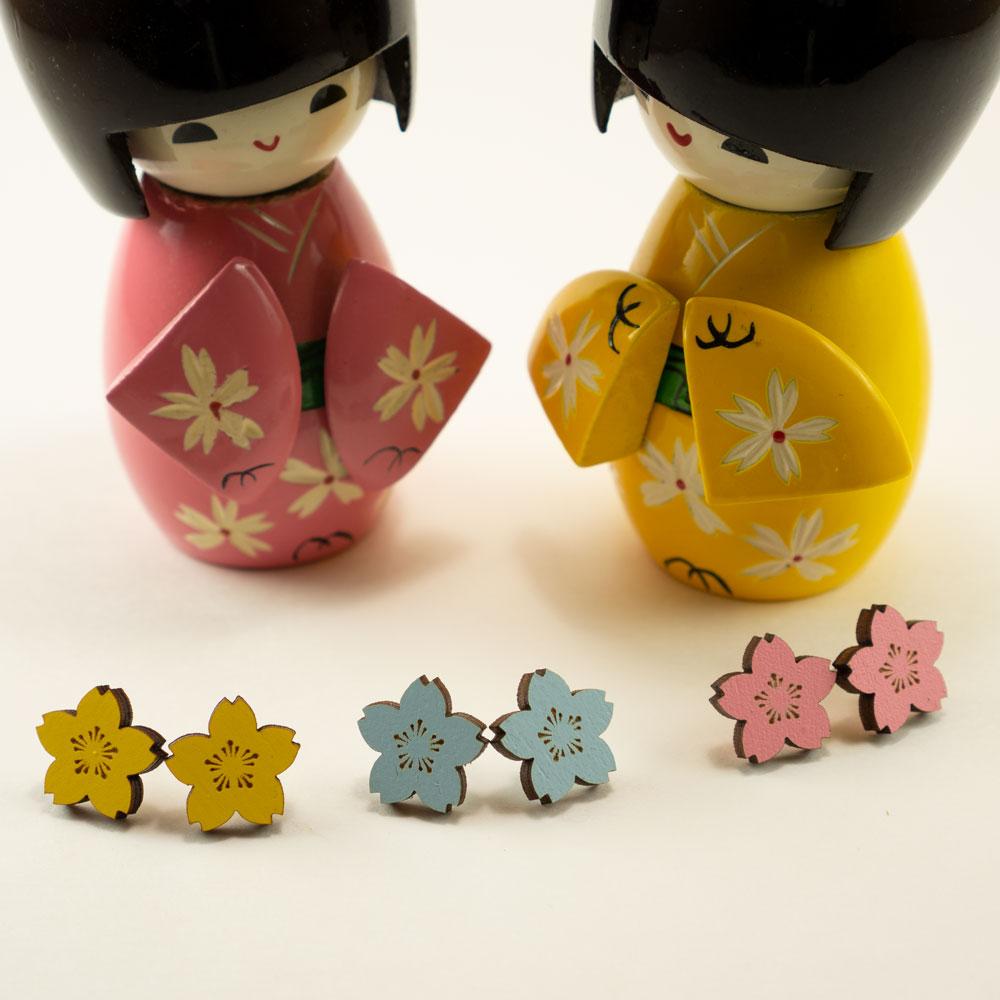 Sakura Blossom Earrings - MUKA