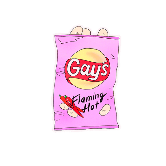 Gay Chips Flaming - MUKA