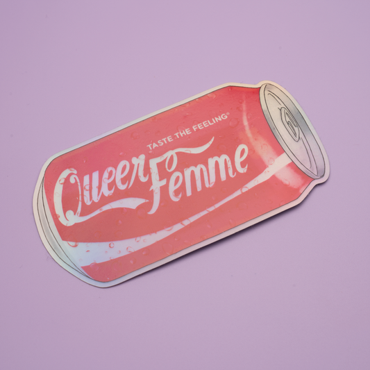Queer Femme COKE Sticker