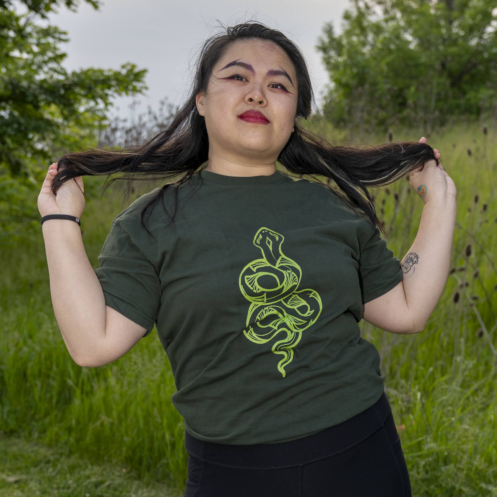 Gingko Snake Tee
