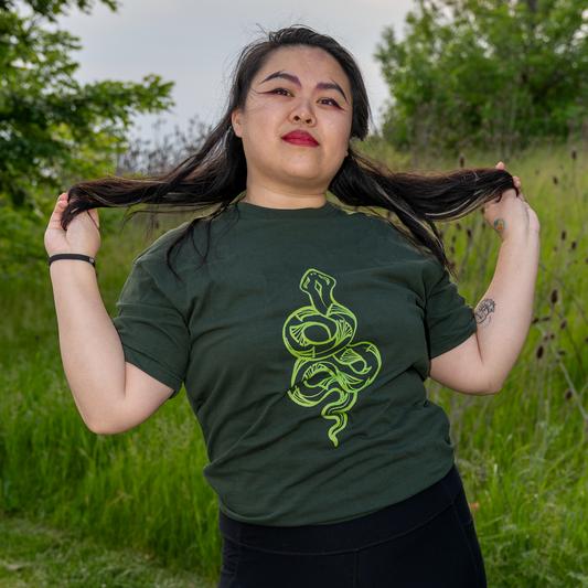 Gingko Snake Tee