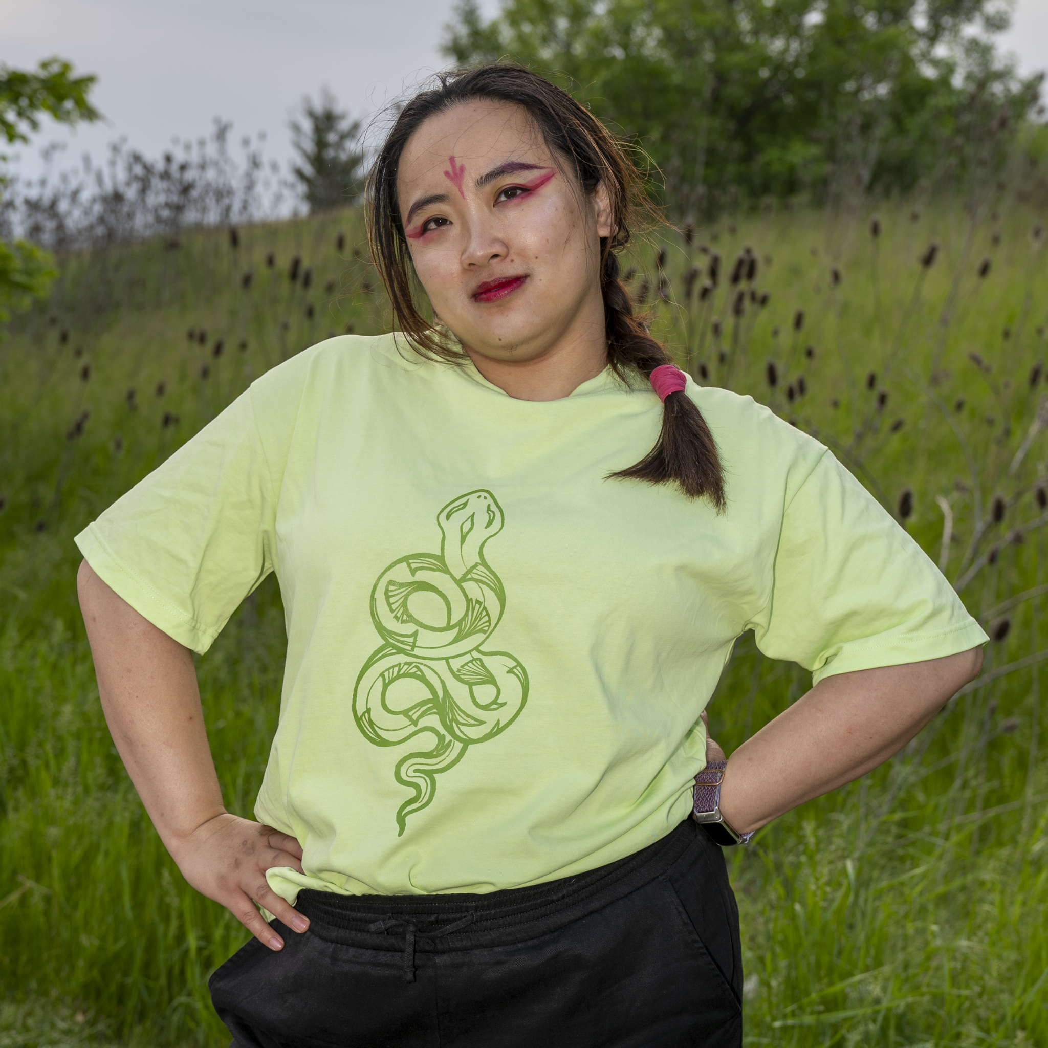 Gingko Snake Tee
