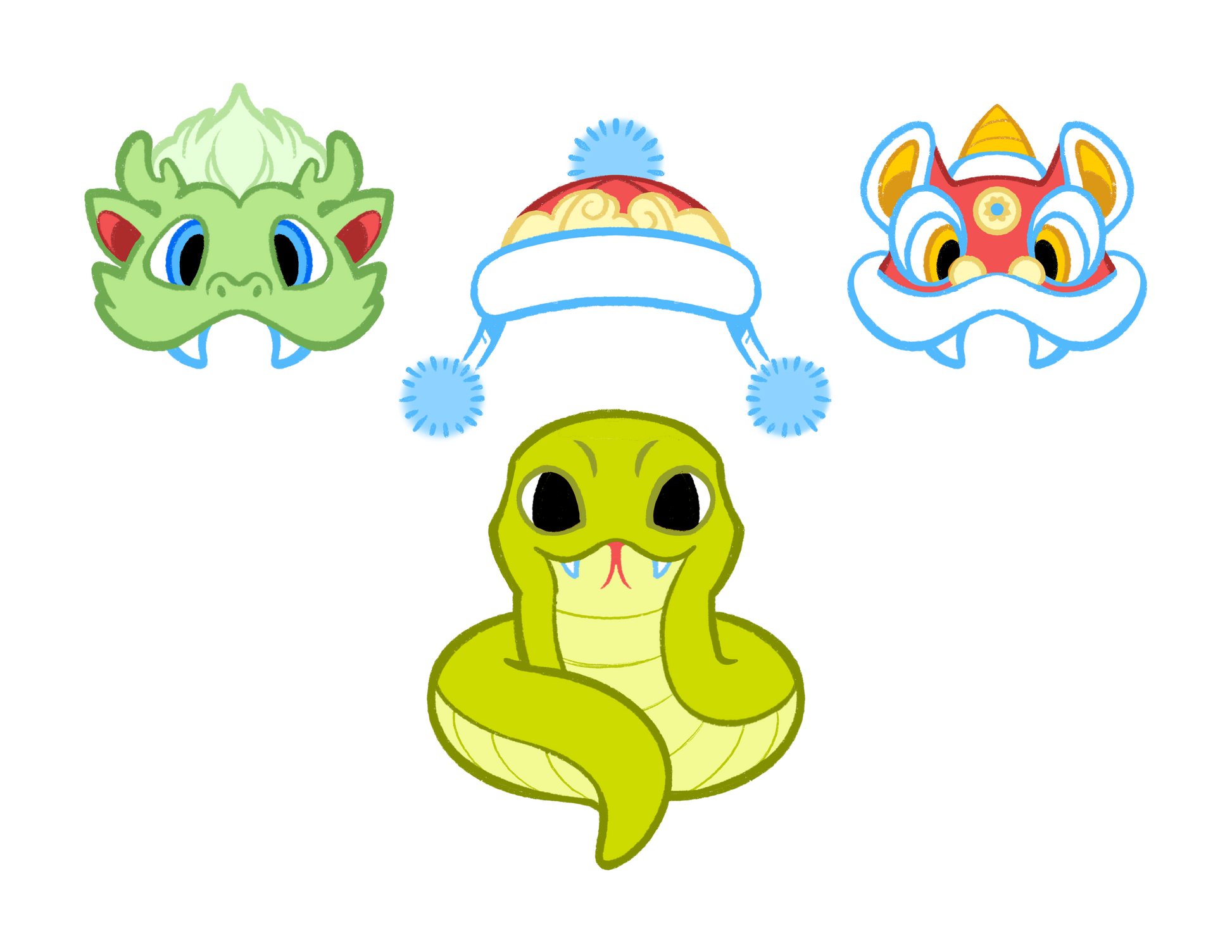 Fashion Snake Magnet Set - MUKA