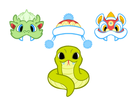 Fashion Snake Magnet Set - MUKA