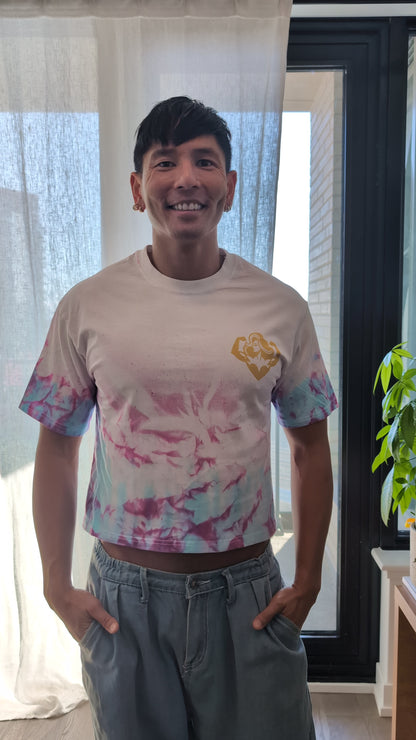 MW x M Wind Goddess Tie Dye High Hip Tee - MUKA