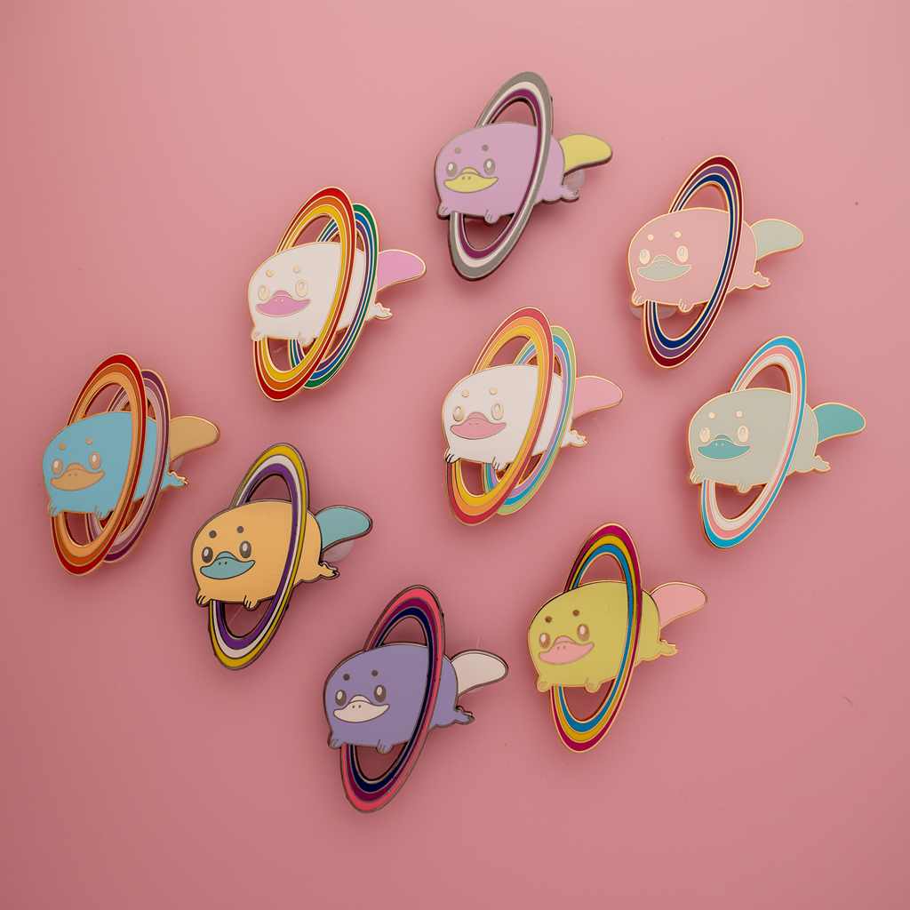 Pridapus Enamel Pins - MUKA