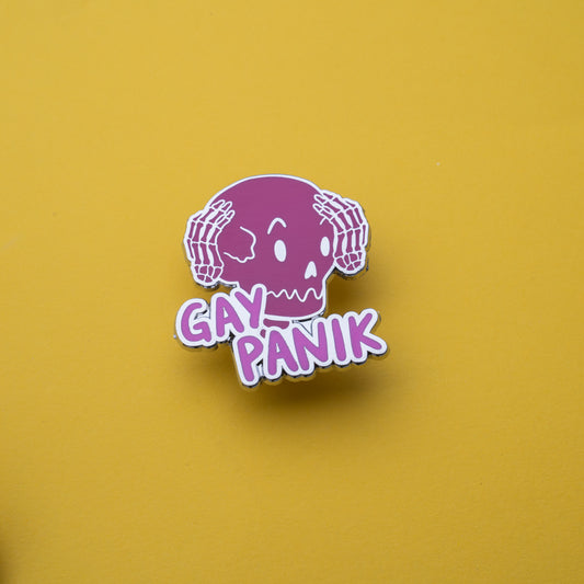 Gay Panik  - Hard Enamel Pin