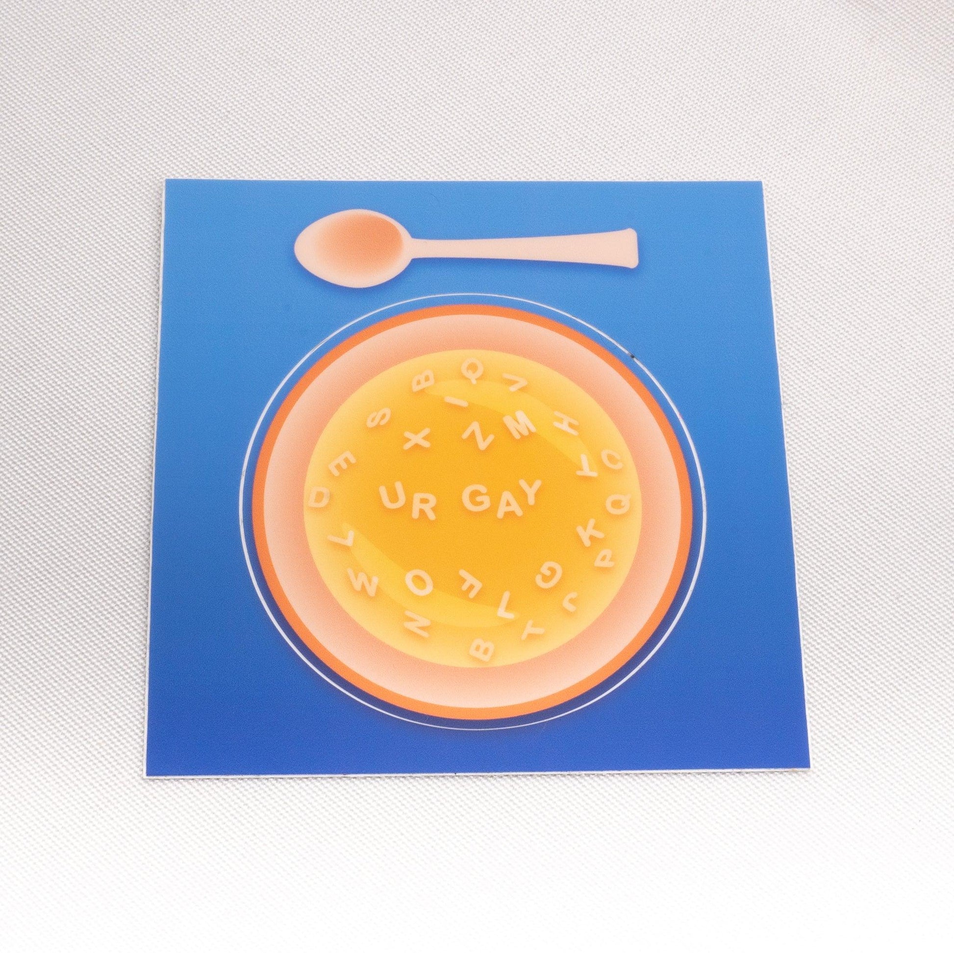 Queer Alphabet Soup Stickers - MUKA