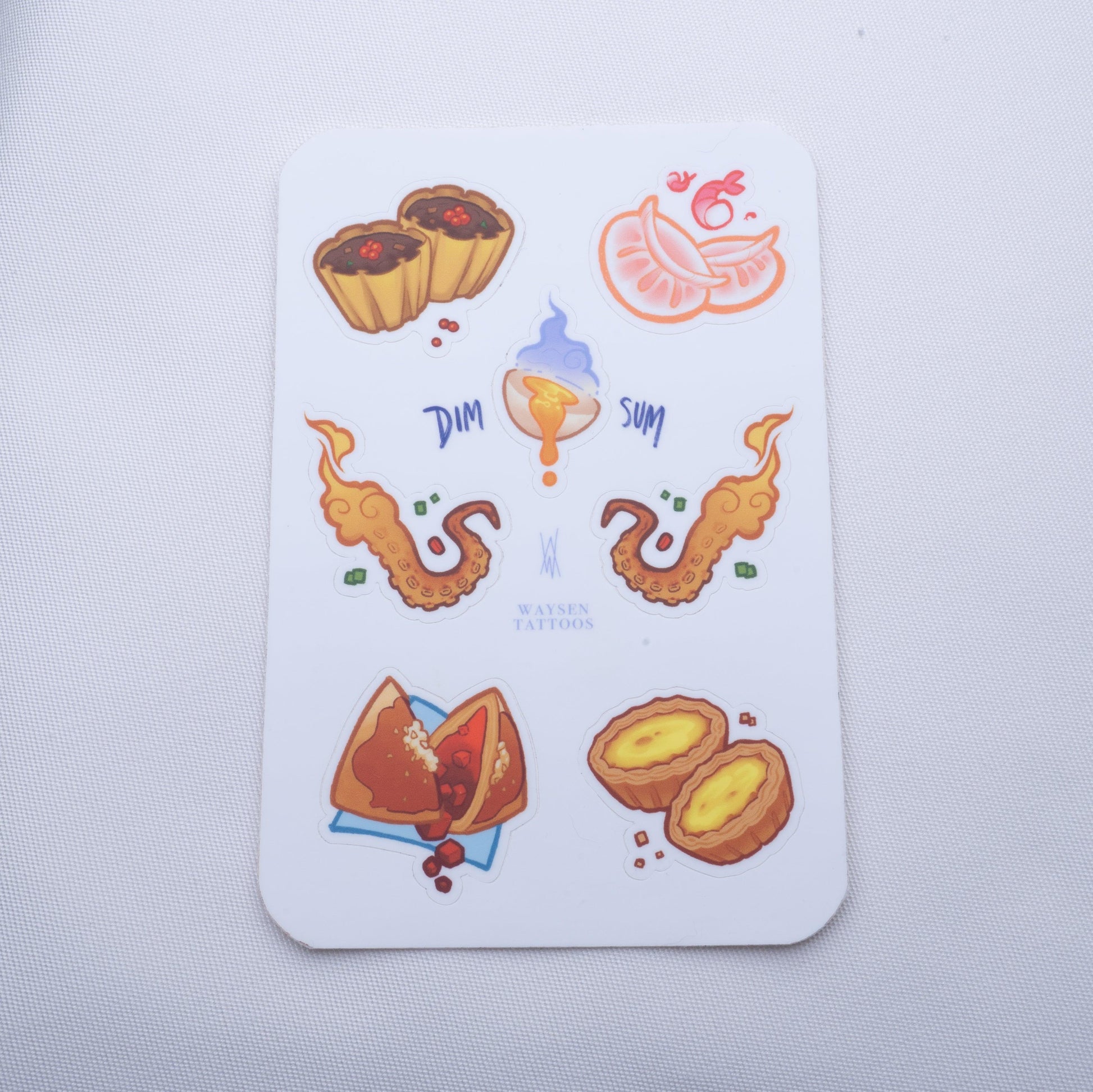 Dimsum Buffet Sticker Sheet - MUKA