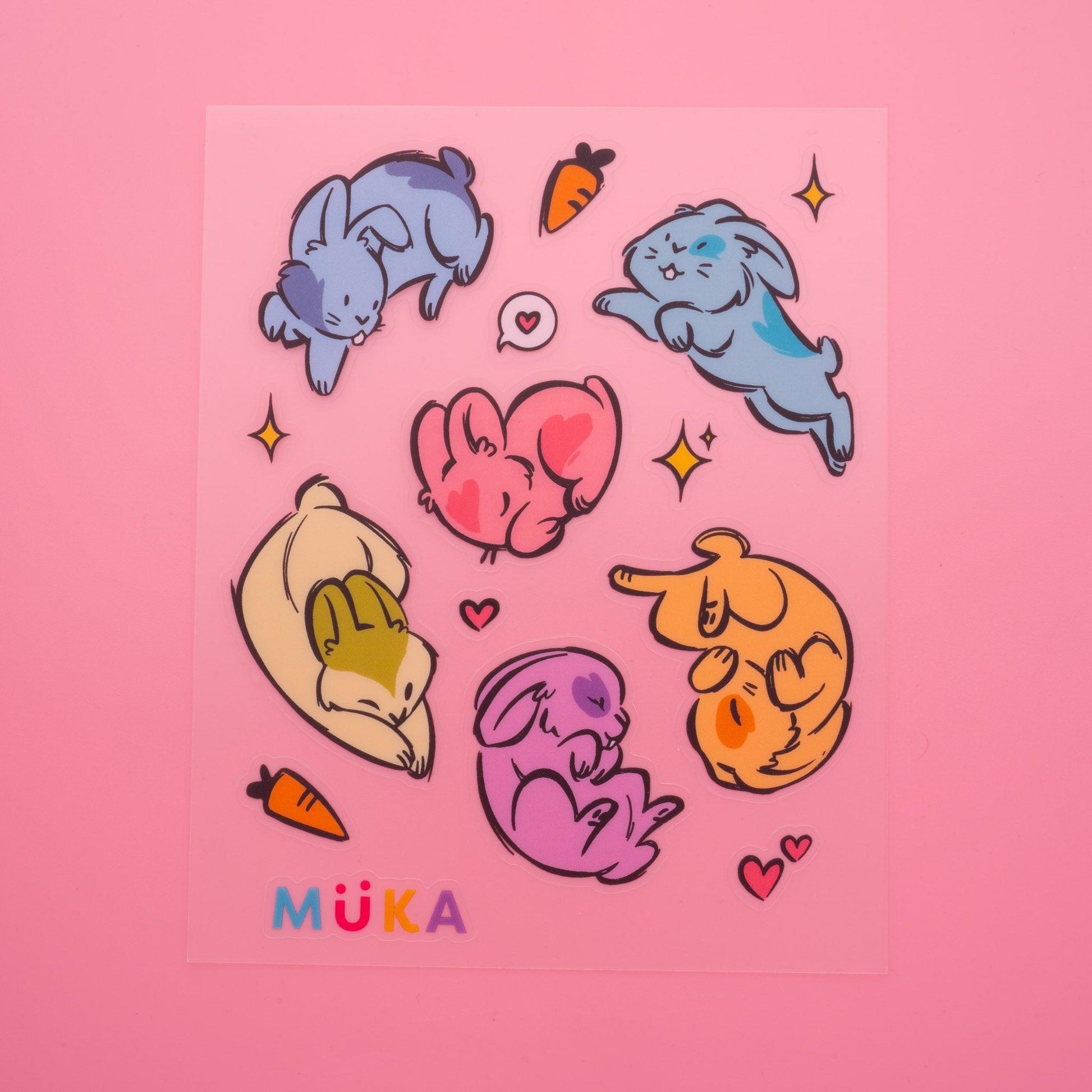 Lucky Bunny Sticker - MUKA