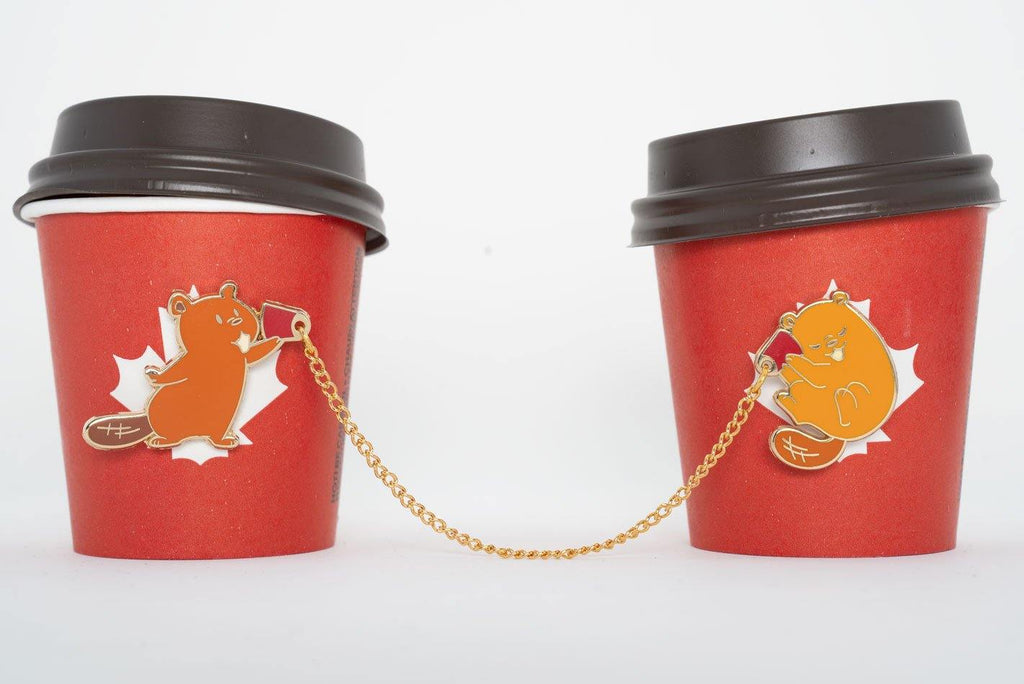 Beavers Chain Brooch - MUKA