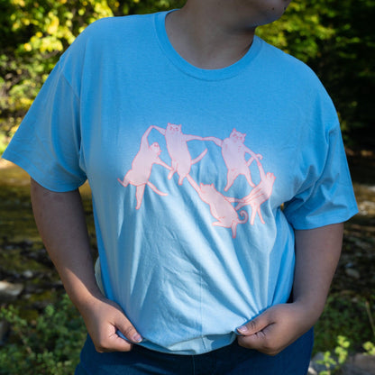 Dancing Cats T-shirt - MUKA