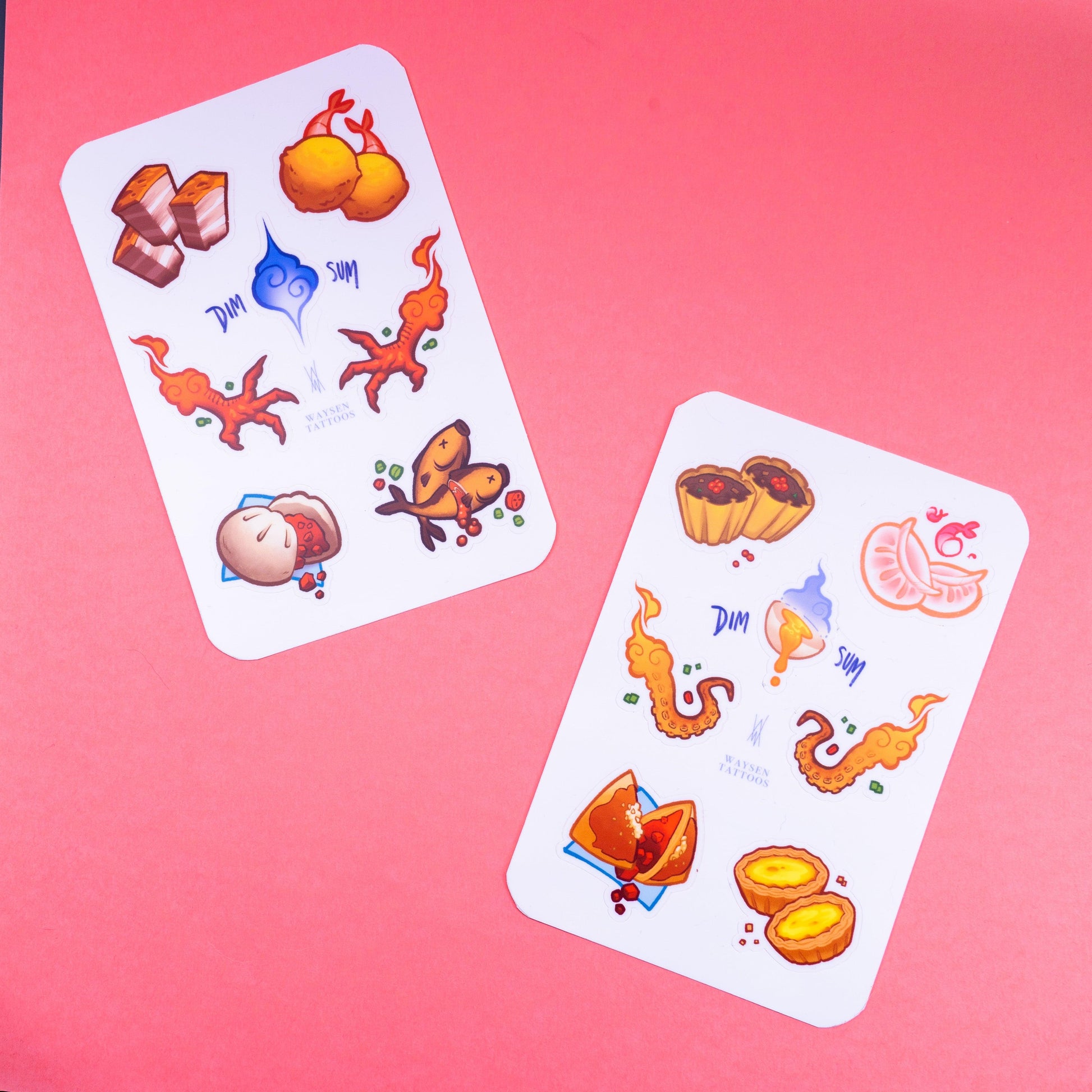 Dimsum Buffet Sticker Sheet - MUKA