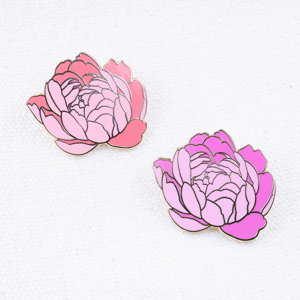 Peony Enamel Pin - MUKA