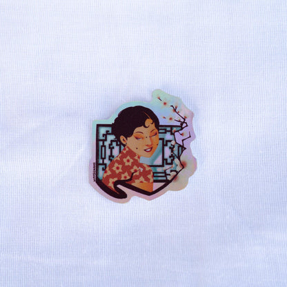 Vintage Beauties Holo Sticker - MUKA