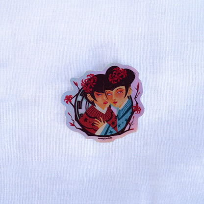 Vintage Beauties Holo Sticker - MUKA