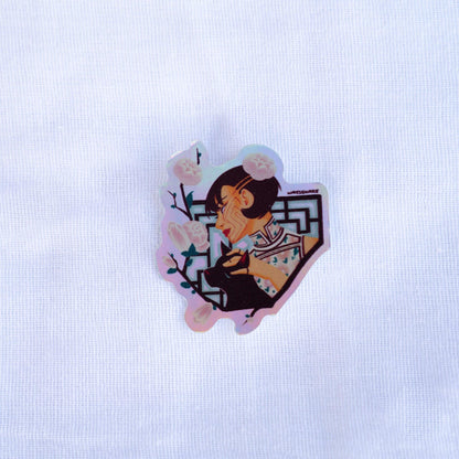 Vintage Beauties Holo Sticker - MUKA